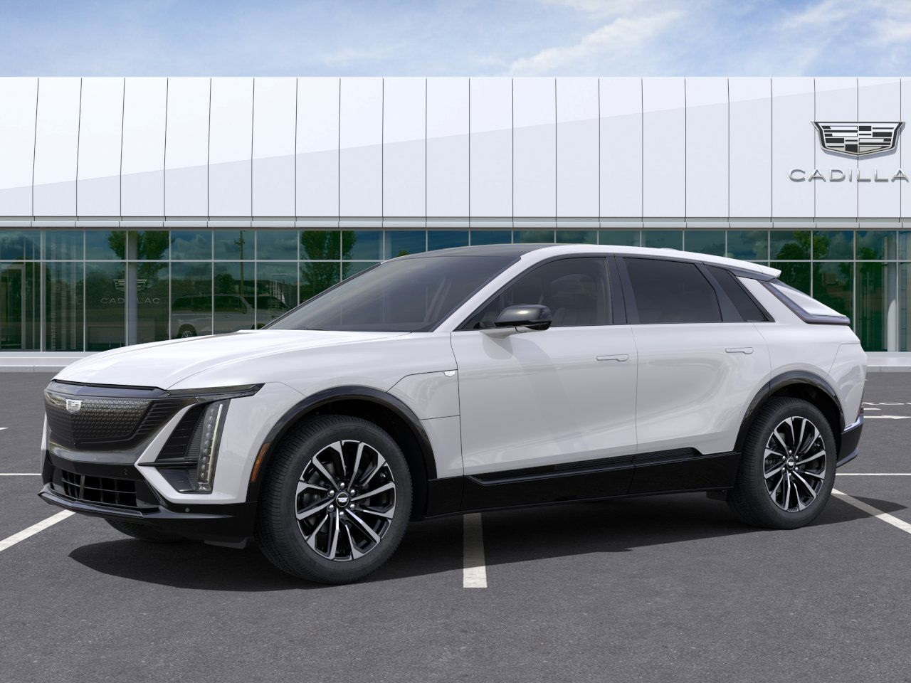 new 2025 Cadillac LYRIQ car, priced at $63,605