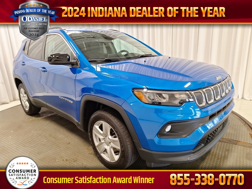 used 2022 Jeep Compass car, priced at $21,269