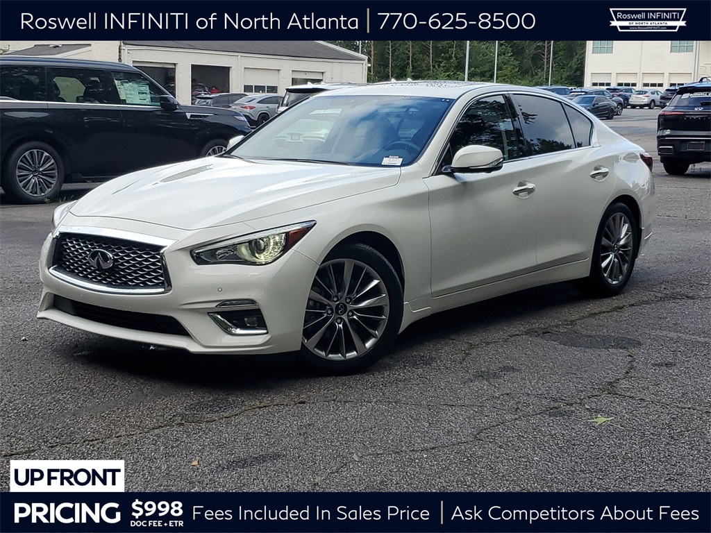 used 2022 INFINITI Q50 car, priced at $29,798