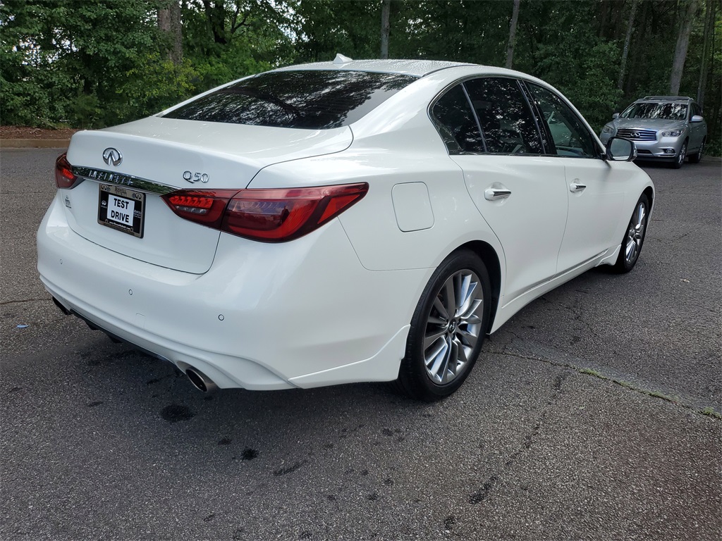 used 2022 INFINITI Q50 car, priced at $29,798