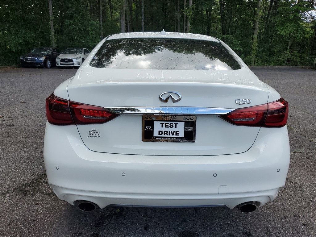 used 2022 INFINITI Q50 car, priced at $29,798