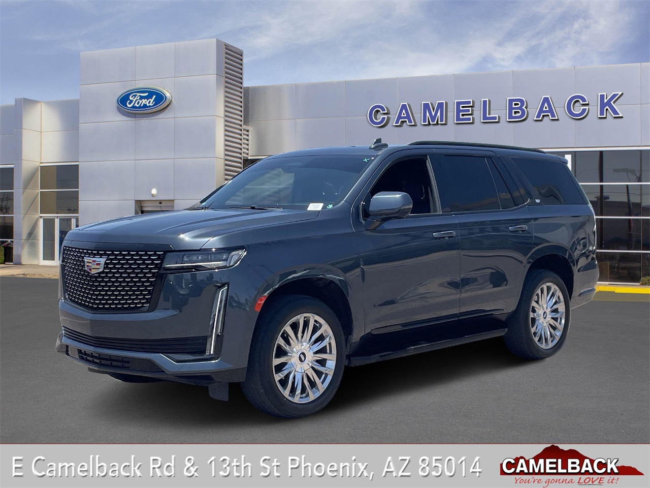 used 2021 Cadillac Escalade car, priced at $66,621