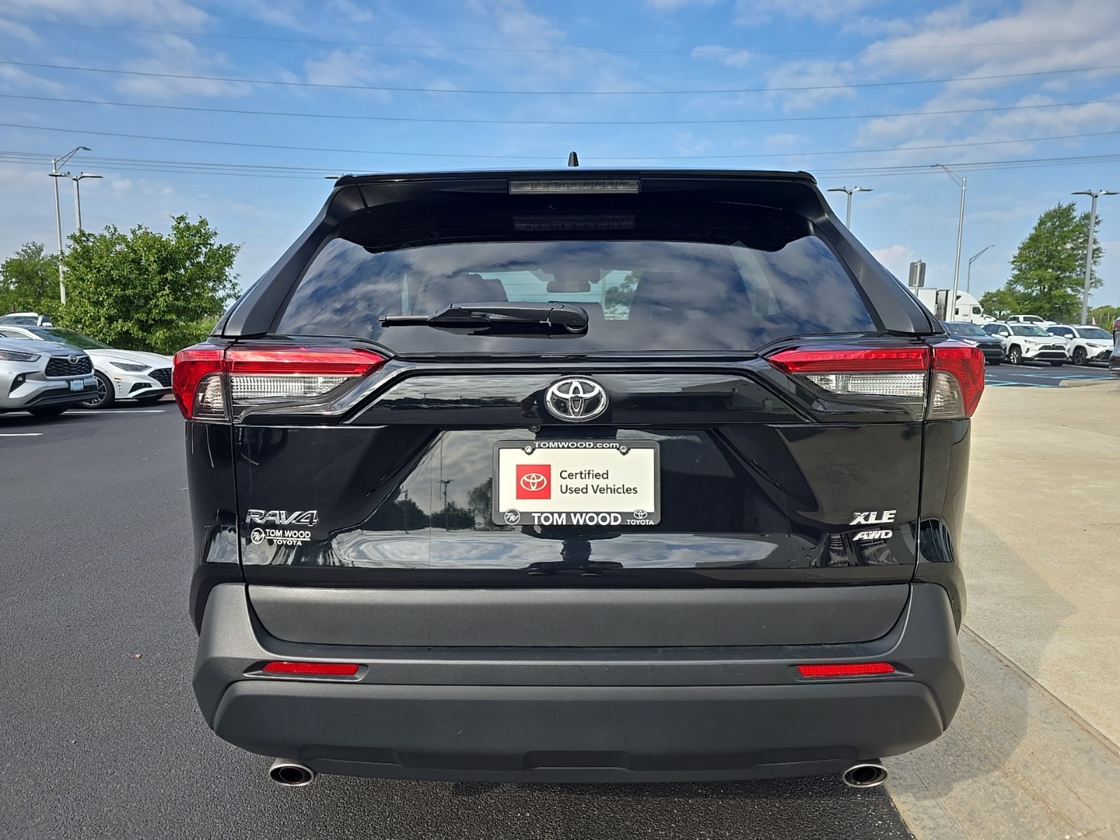 used 2024 Toyota RAV4 car, priced at $28,196