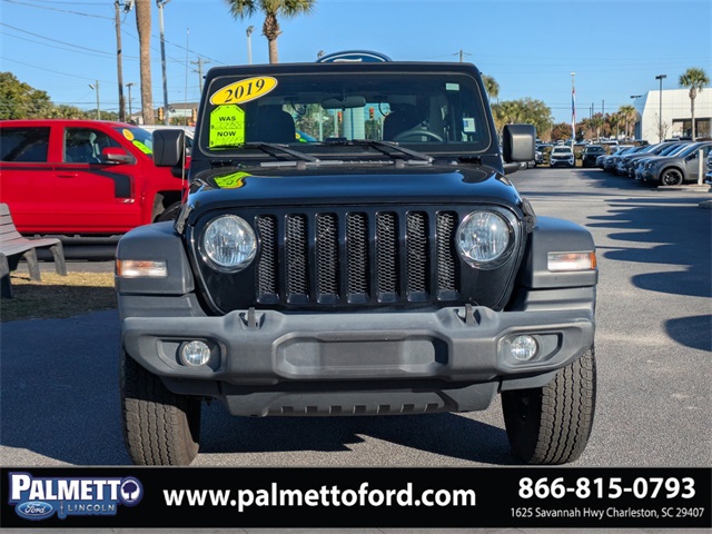 used 2019 Jeep Wrangler car, priced at $18,990