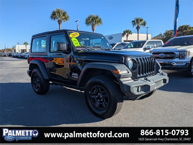 used 2019 Jeep Wrangler car, priced at $18,990