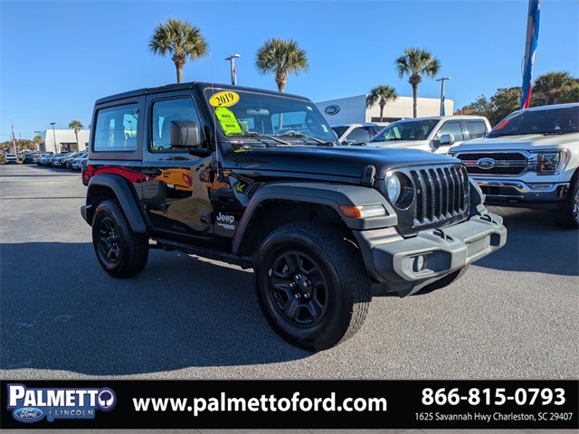 used 2019 Jeep Wrangler car, priced at $18,990