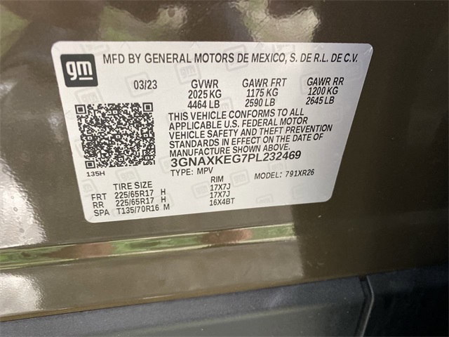 used 2023 Chevrolet Equinox car, priced at $25,430