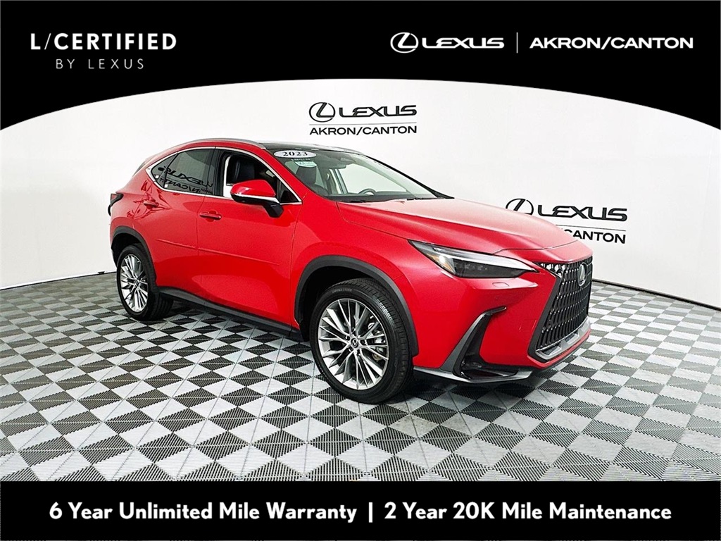 used 2023 Lexus NX car, priced at $45,980