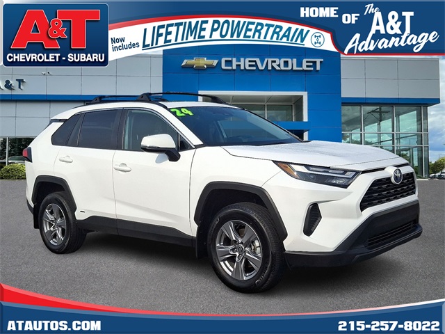 used 2024 Toyota RAV4 Hybrid car, priced at $33,550