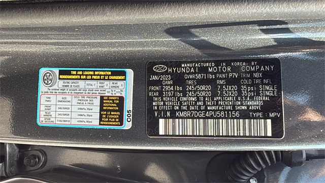used 2023 Hyundai Palisade car, priced at $37,833