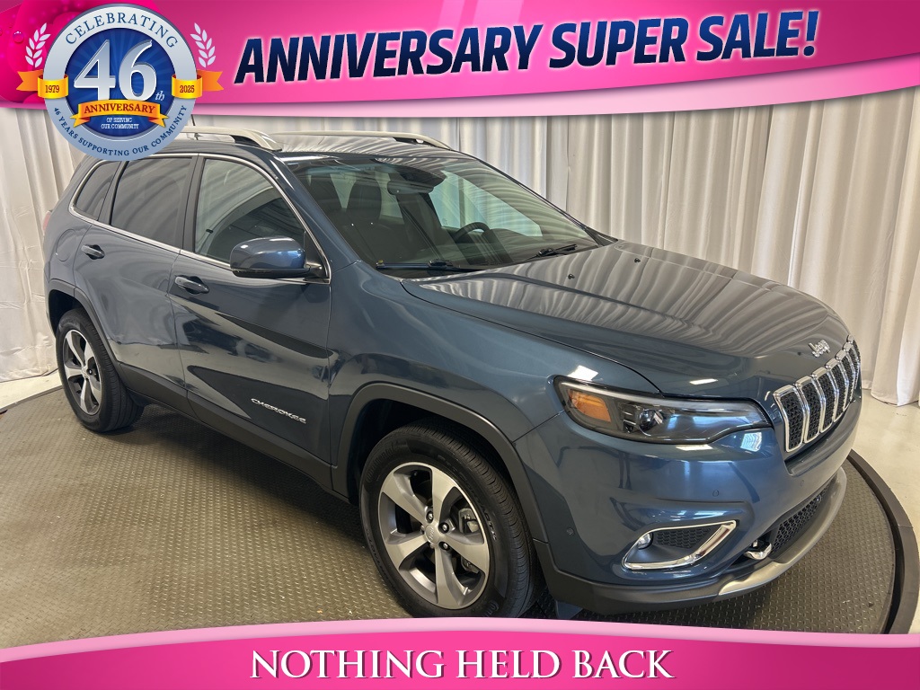 used 2021 Jeep Cherokee car, priced at $20,989