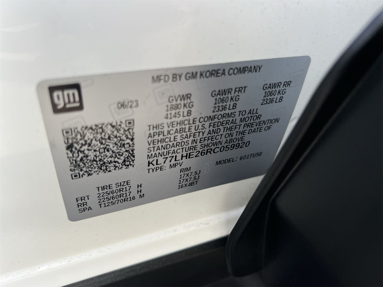 used 2024 Chevrolet Trax car, priced at $23,995