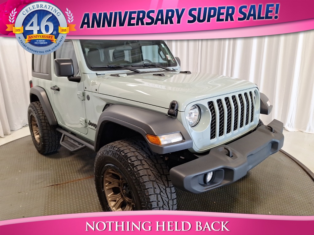 used 2024 Jeep Wrangler car, priced at $31,994