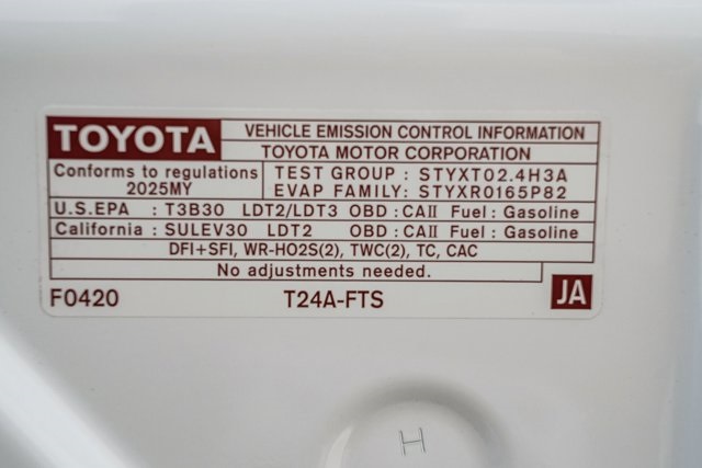 new 2025 Toyota Tacoma car, priced at $43,540