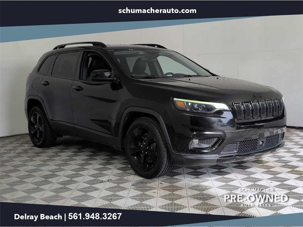 used 2021 Jeep Cherokee car, priced at $17,000