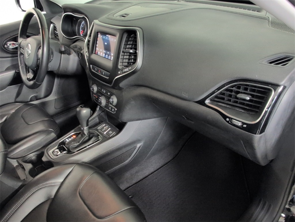used 2021 Jeep Cherokee car, priced at $17,000