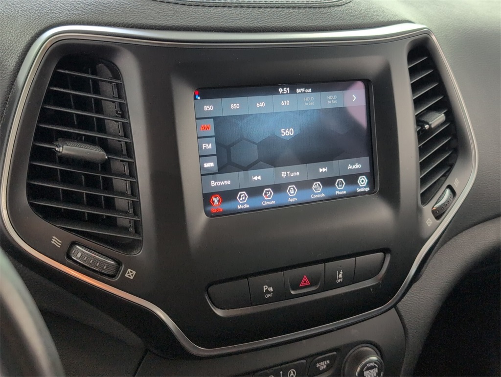 used 2021 Jeep Cherokee car, priced at $17,000