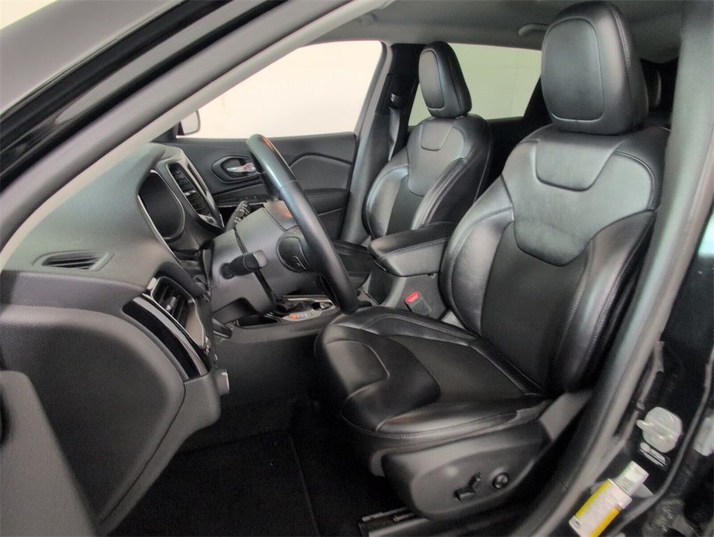 used 2021 Jeep Cherokee car, priced at $17,000