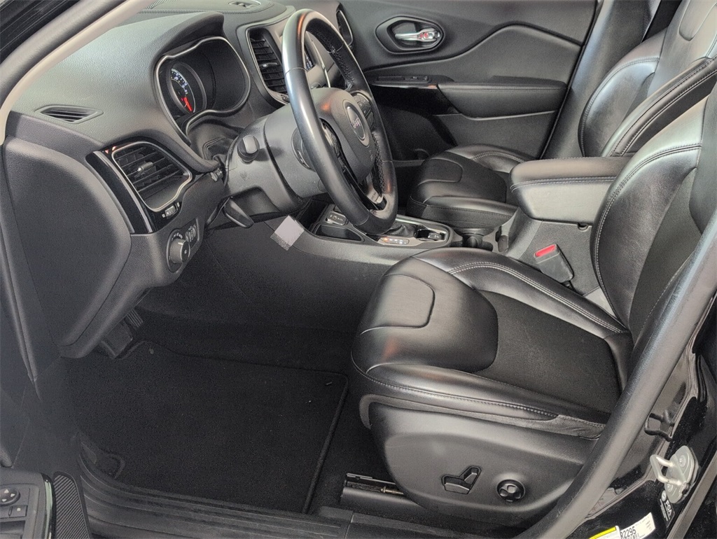 used 2021 Jeep Cherokee car, priced at $17,000