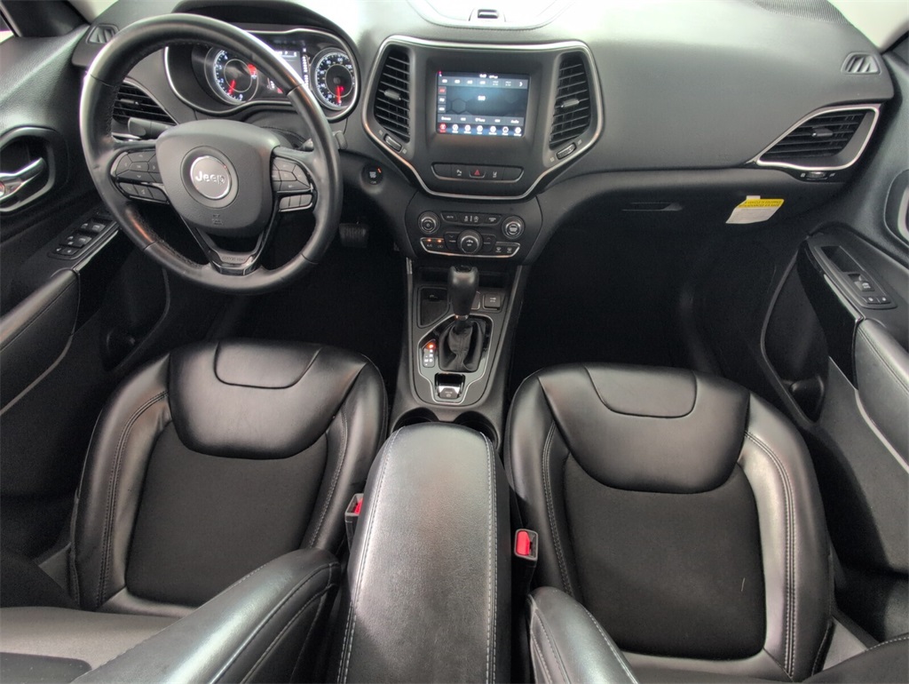 used 2021 Jeep Cherokee car, priced at $17,000