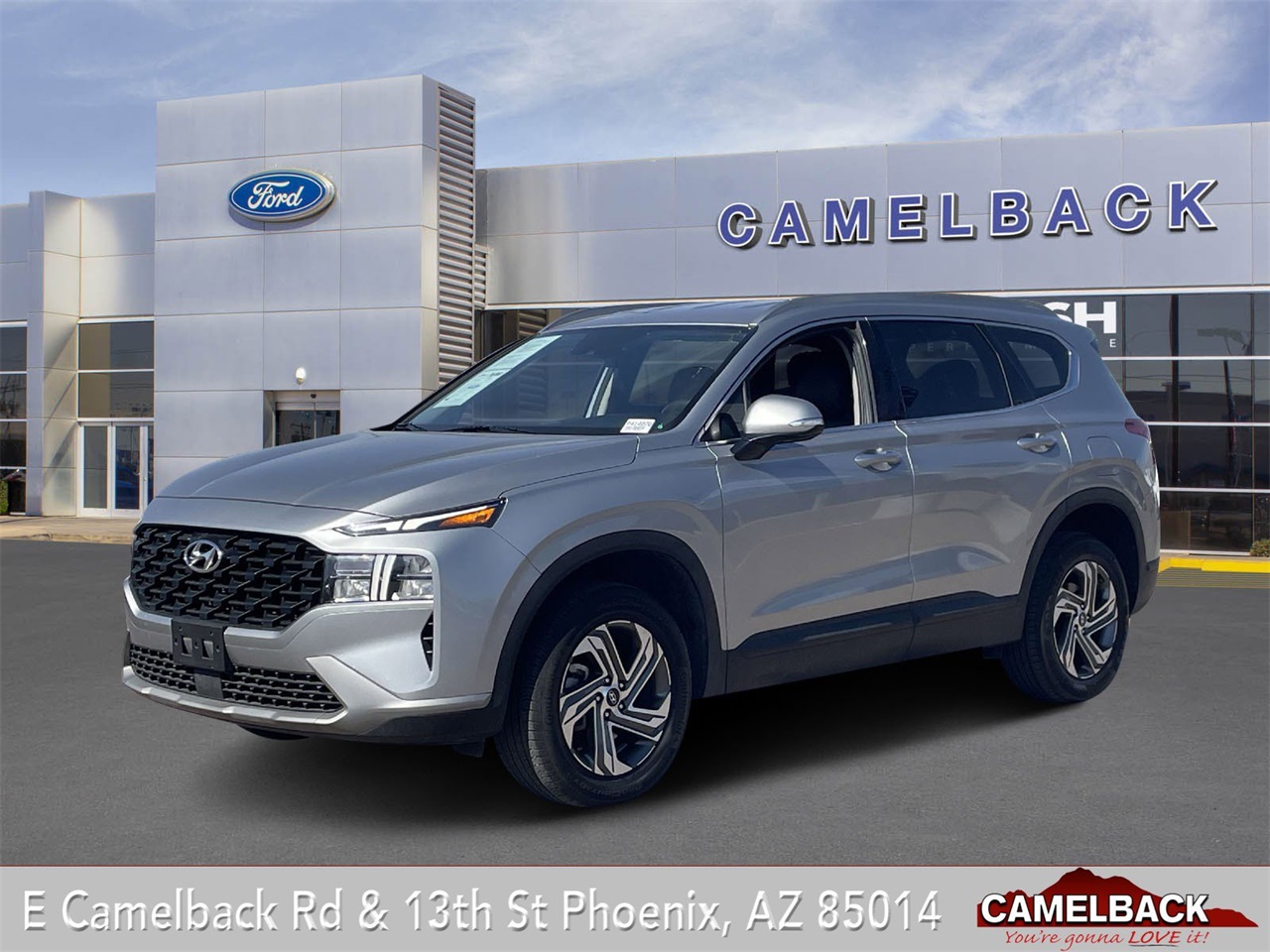 used 2023 Hyundai Santa Fe car, priced at $20,948