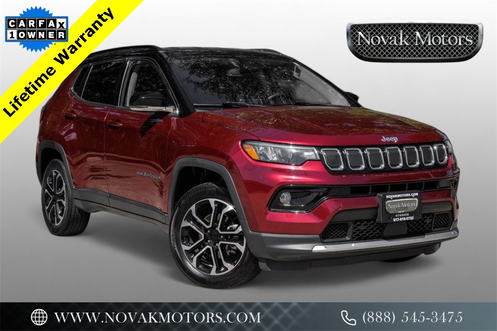used 2022 Jeep Compass car, priced at $23,996
