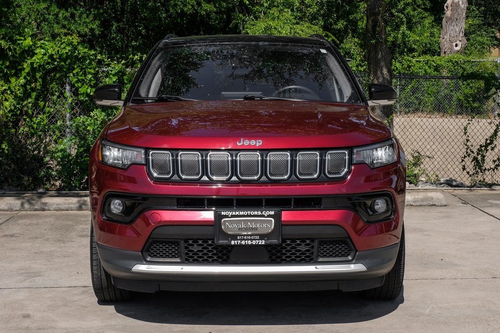 used 2022 Jeep Compass car, priced at $23,996