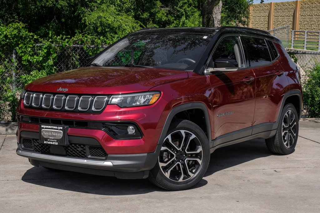 used 2022 Jeep Compass car, priced at $23,996