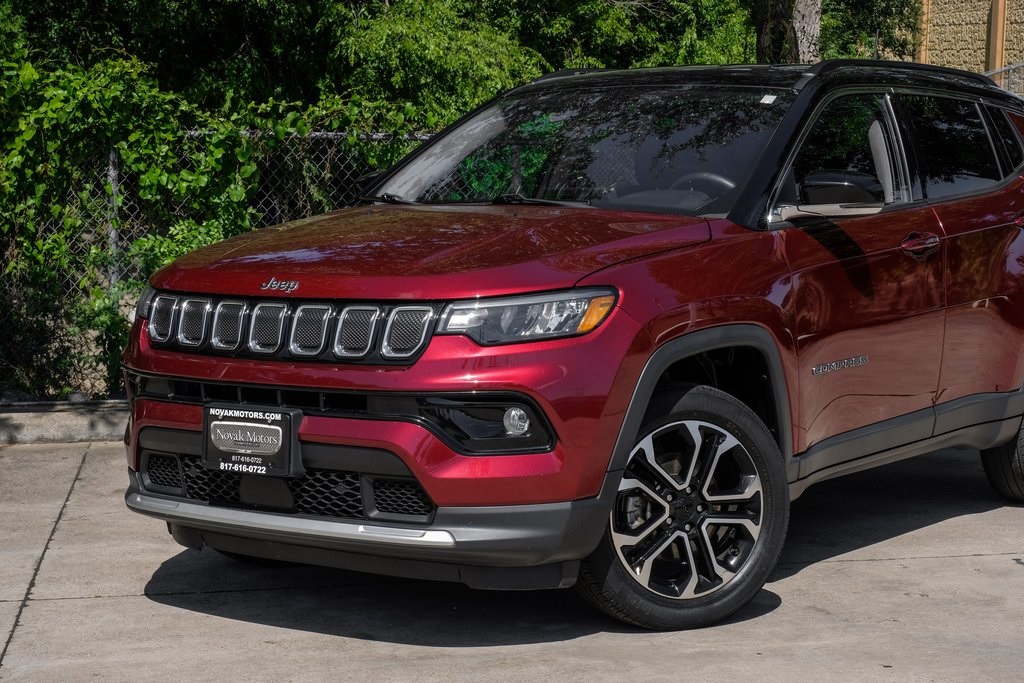 used 2022 Jeep Compass car, priced at $23,996