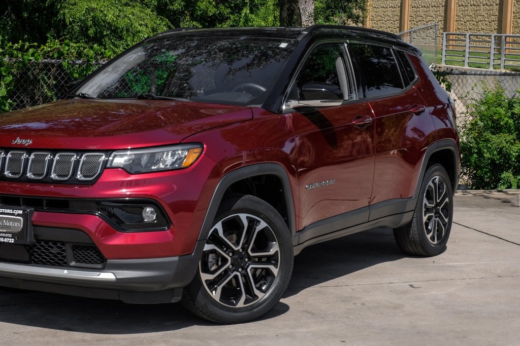 used 2022 Jeep Compass car, priced at $23,996