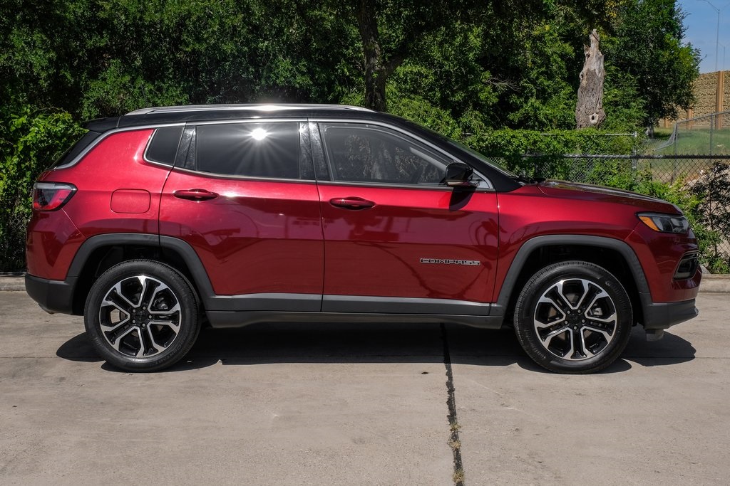 used 2022 Jeep Compass car, priced at $23,996