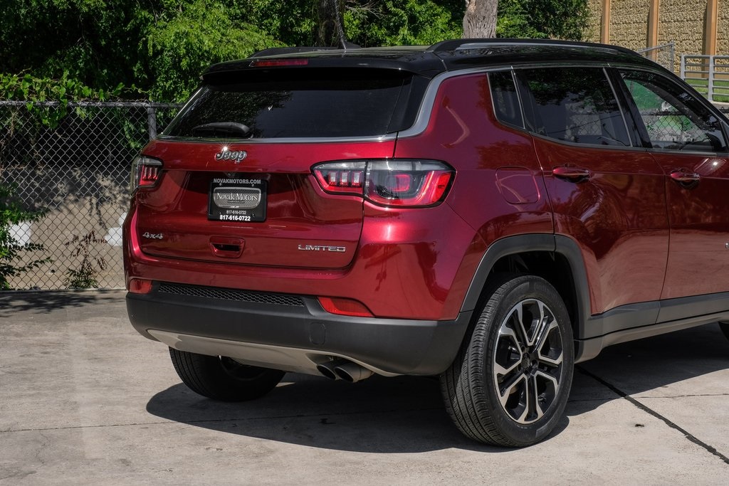 used 2022 Jeep Compass car, priced at $23,996