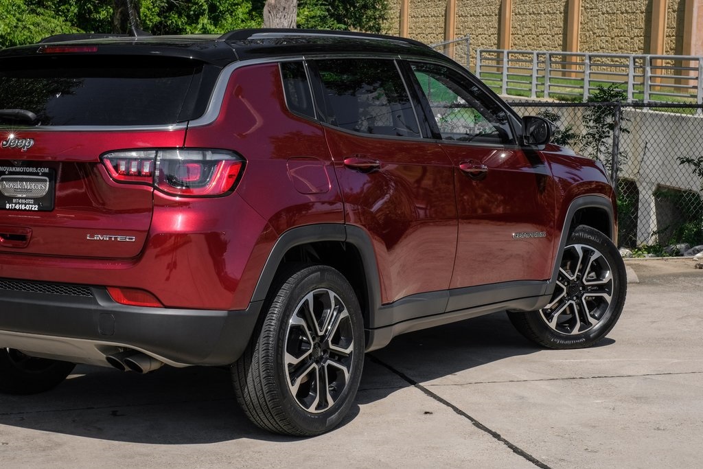 used 2022 Jeep Compass car, priced at $23,996