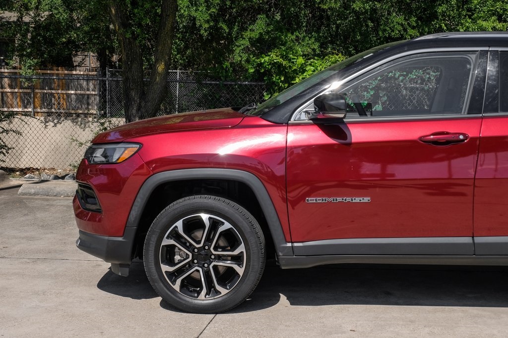 used 2022 Jeep Compass car, priced at $23,996