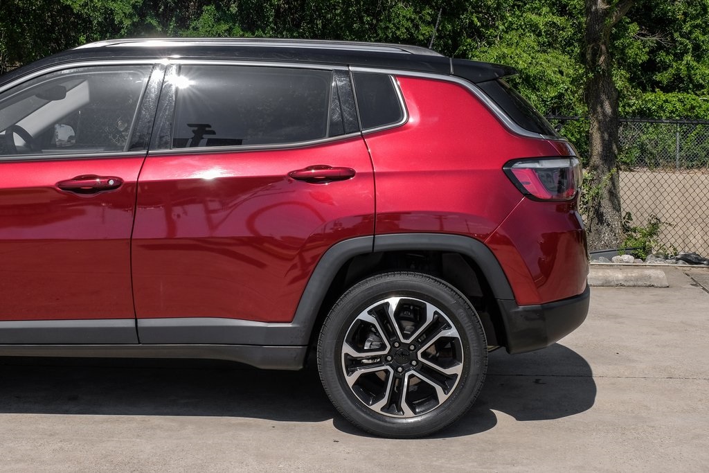 used 2022 Jeep Compass car, priced at $23,996