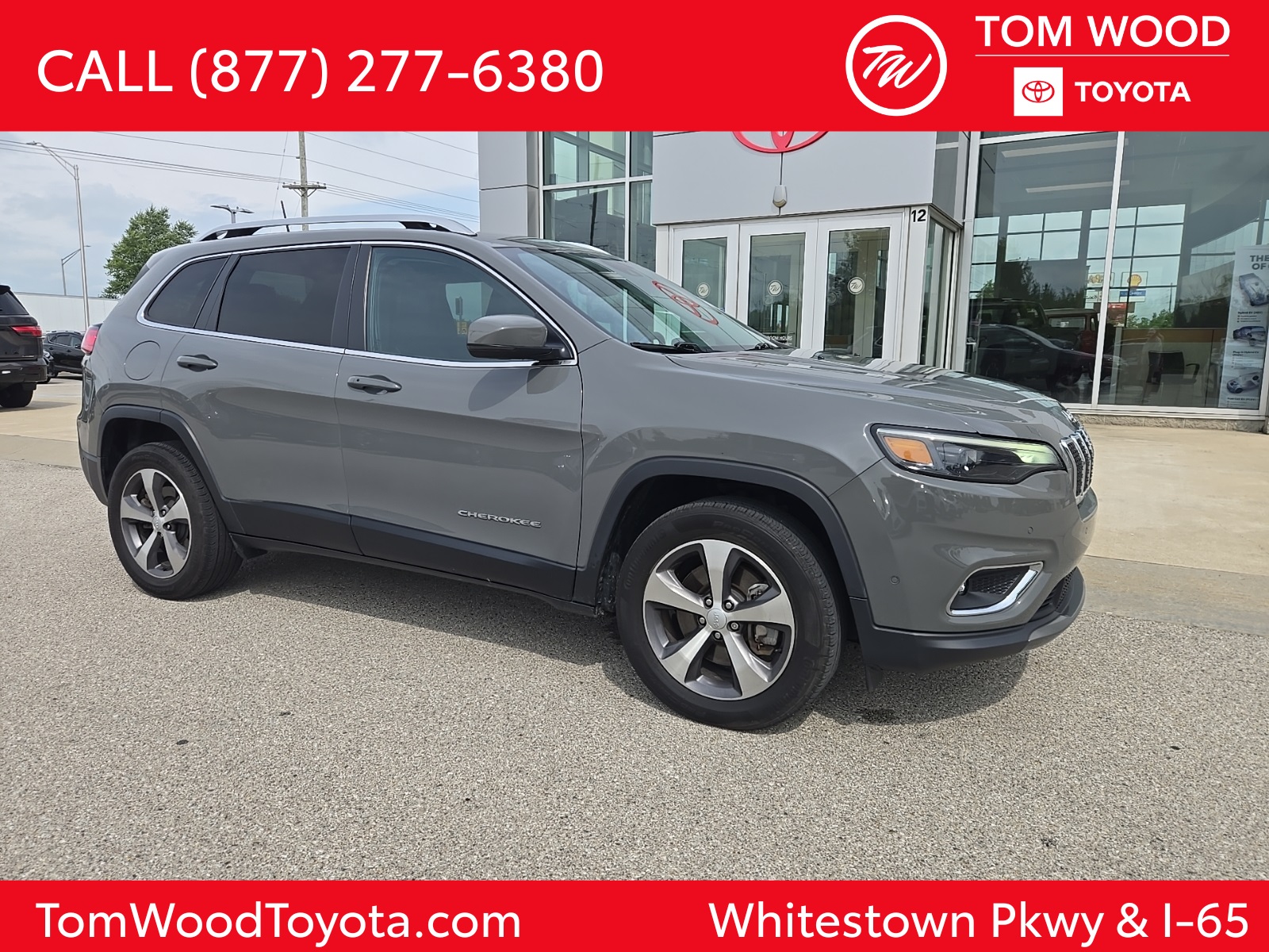 used 2020 Jeep Cherokee car, priced at $21,846