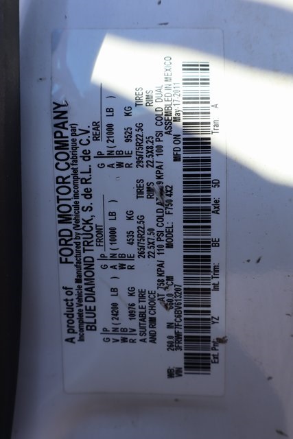 used 2011 Ford F-750SD car, priced at $24,500