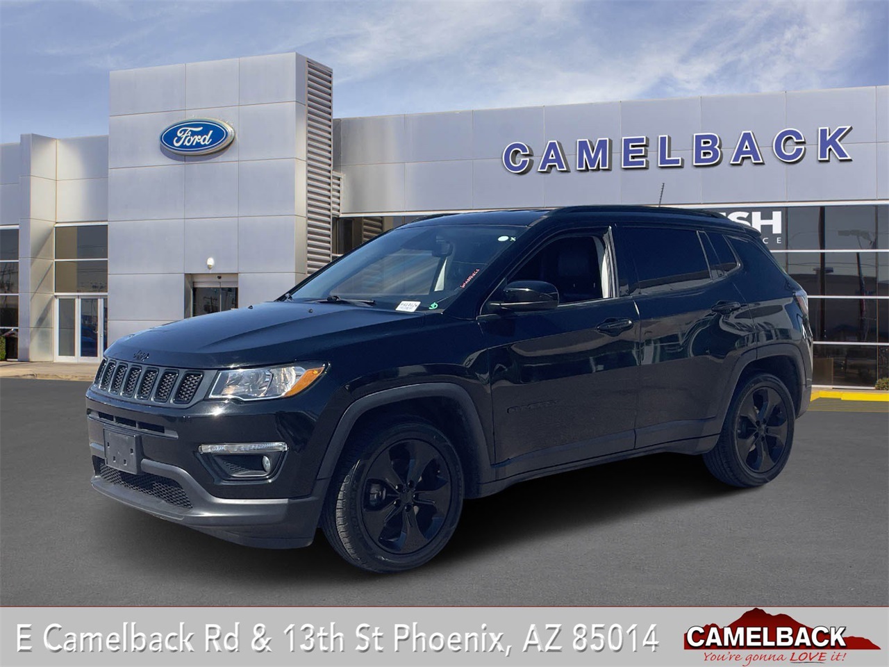 used 2019 Jeep Compass car, priced at $13,822