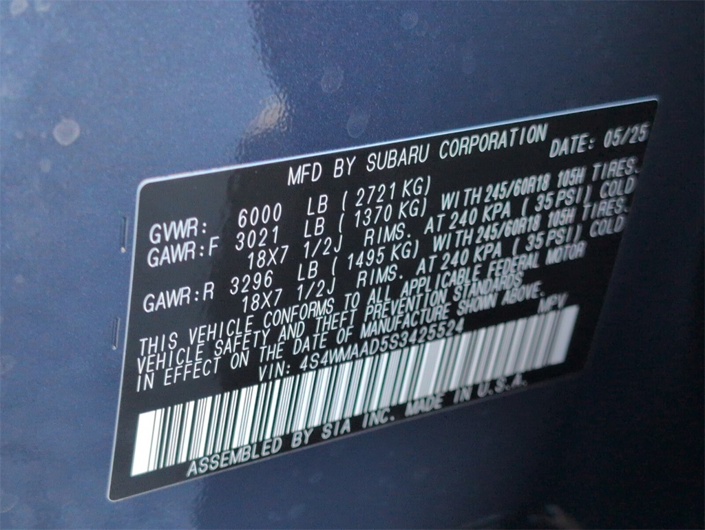 used 2025 Subaru Ascent car, priced at $36,988
