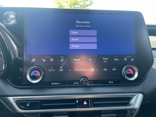new 2025 Lexus RX car, priced at $57,185