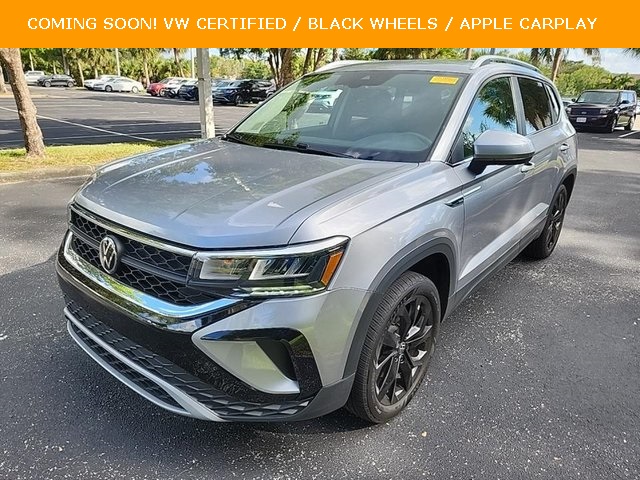 used 2023 Volkswagen Taos car, priced at $23,900