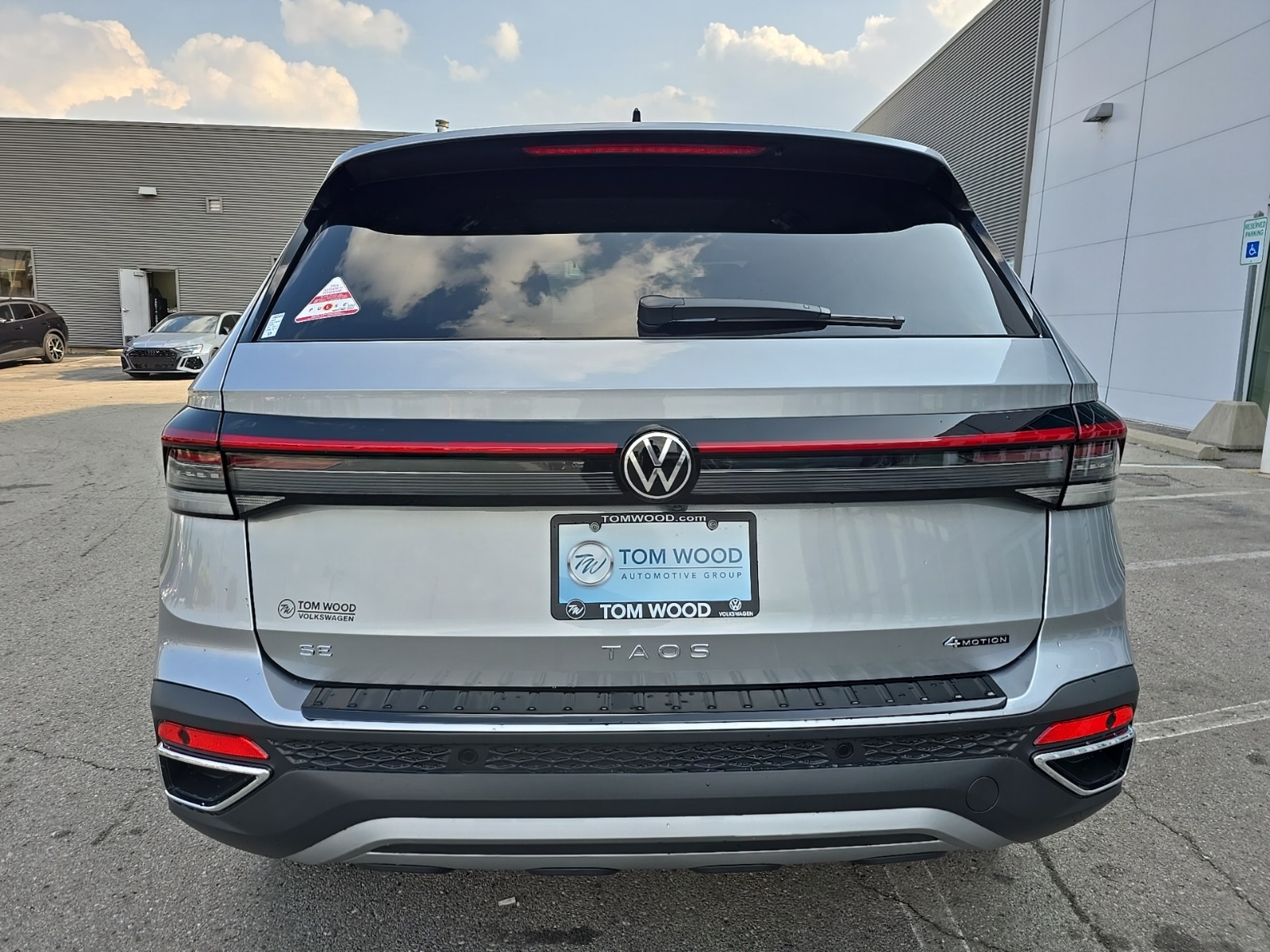 new 2025 Volkswagen Taos car, priced at $30,453