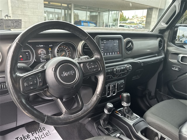 used 2021 Jeep Wrangler car, priced at $27,499