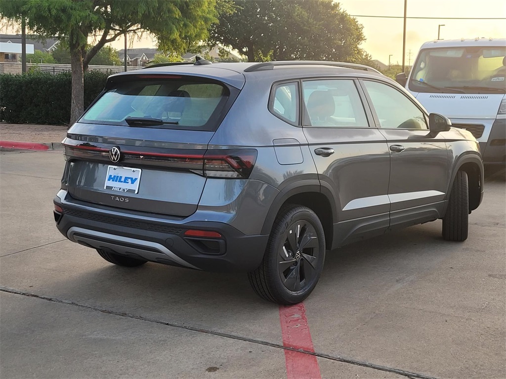 new 2025 Volkswagen Taos car, priced at $26,159