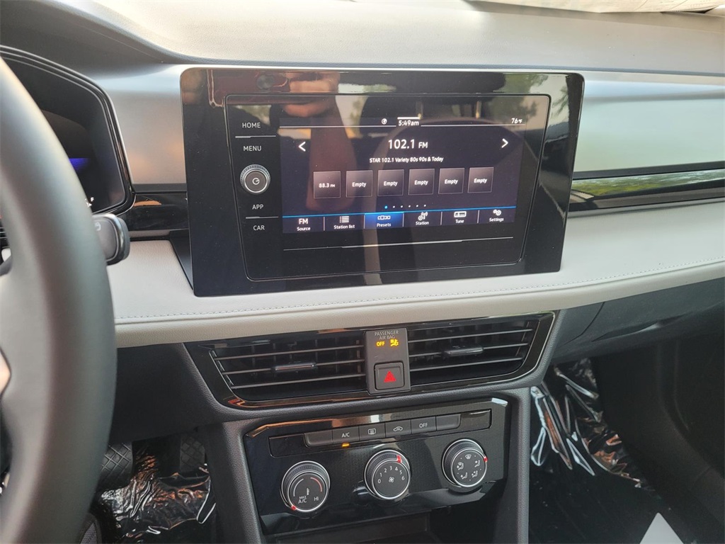 new 2025 Volkswagen Taos car, priced at $26,159