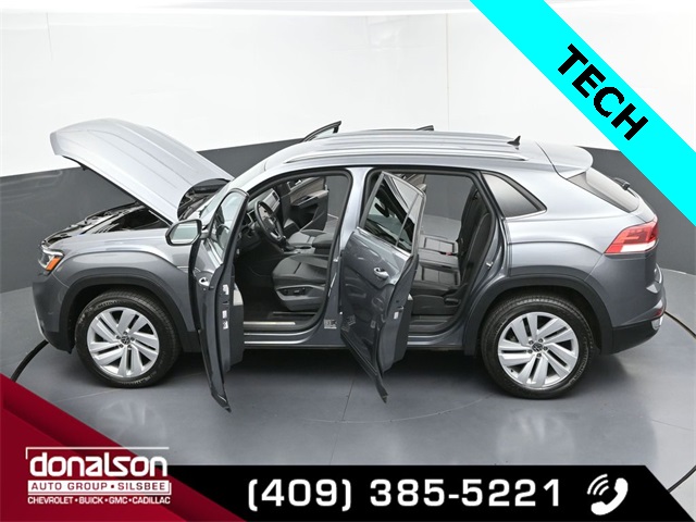 used 2021 Volkswagen Atlas Cross Sport car, priced at $19,203