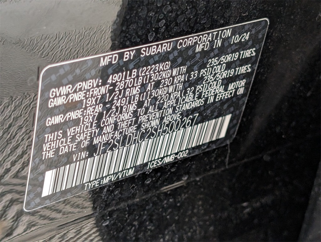 used 2025 Subaru Forester car, priced at $32,900