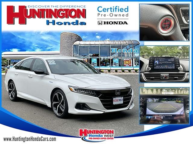 used 2022 Honda Accord Hybrid car, priced at $23,644