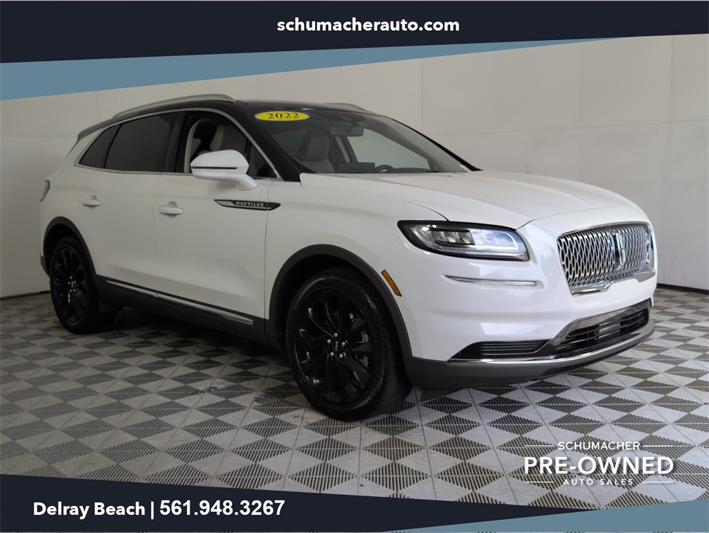 used 2022 Lincoln Nautilus car, priced at $30,000