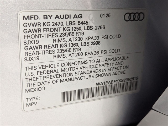 used 2025 Audi Q5 car, priced at $48,481